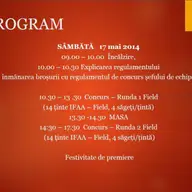 Arad Field Open IFAA "Turneul cetatilor"