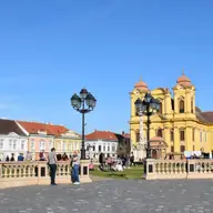 Revelion 2023 in Piata Victoriei din Timisoara