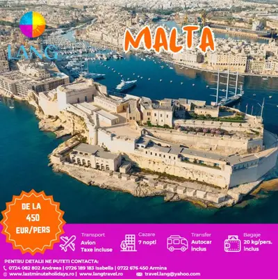 Oferte Malta cu plecare din Timisoara