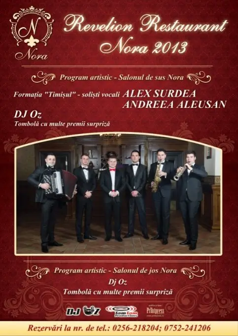 Oferta Revelion in Timisoara by Restaurant Nora