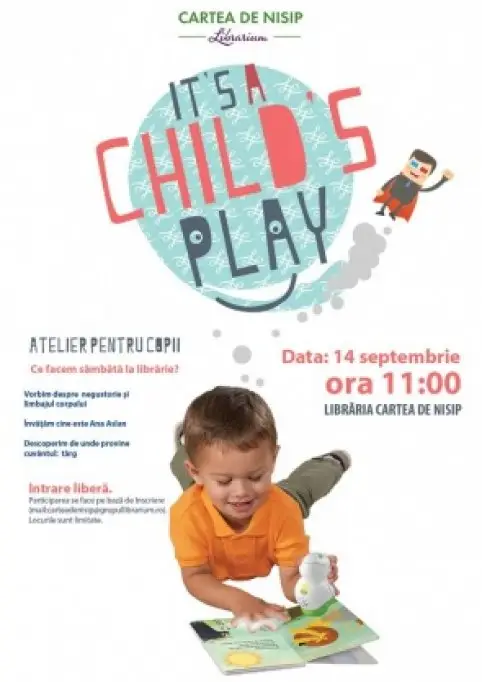 It's a Child's Play la Cartea de Nisip