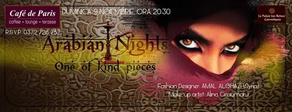 Arabian fashion night