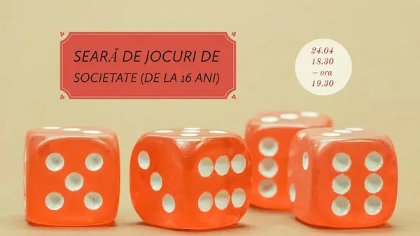 Seara de jocuri de societate