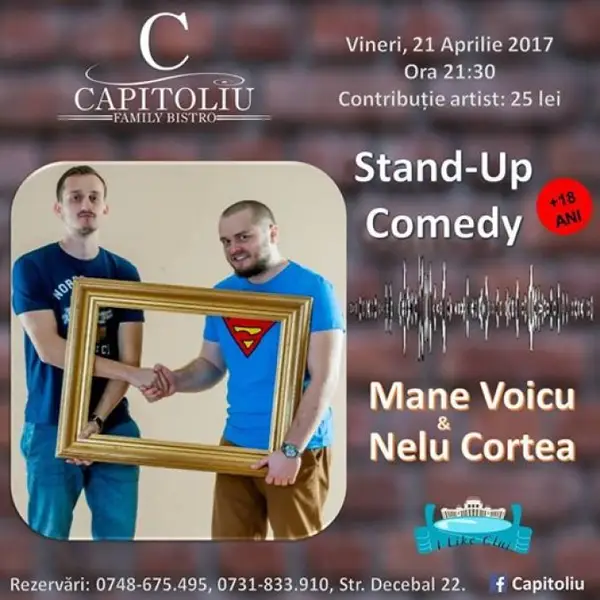 StandUp Comedy la Capitoliu Bistro