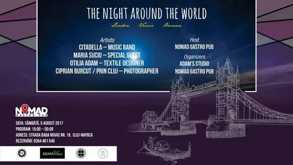 The night around the world