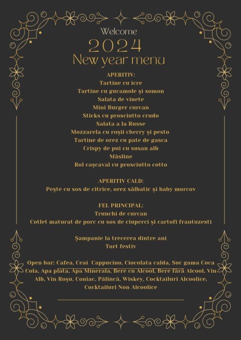 Revelion 2024 Casa Domnitei